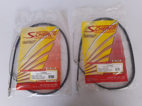 Imagem 1 de 3 de Cabo Acelerador A + B Xlx 250 1987 Scherer