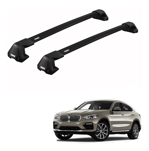 Rack Bagageiro Thule Evo Edge Bmw X1 Suv 2016 Em Diante