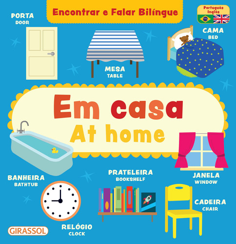 Libro Em Casa At Home Encontrar E Falar Bilingue De B Small