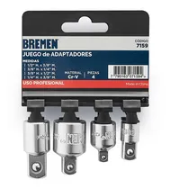 Comprar Juego Adaptadores Llaves Tubo Bremen 4pz Enc 1\u002F2 3\u002F8 1\u002F4 Cod. 7159