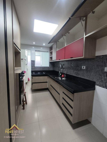 Imagem 7 de 20 de Apartamento Com 3 Dormitórios À Venda, 130 M² Por R$ 850.000,00 - Canto Do Forte - Praia Grande/sp - Ap4681