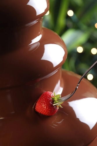 Cascada Fuente De Chocolate 3 Nivel Fondue Chocolate Fiesta