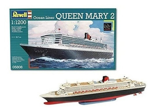 Modelo Revell - Ocean Liner Queen Mary 2 - 1:1200