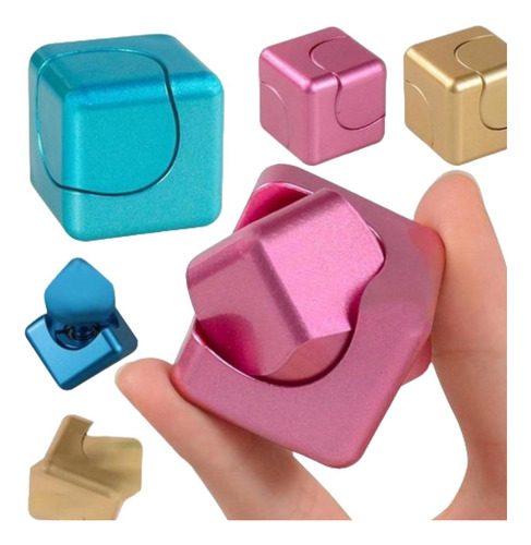Cube Spinner Fidget Toy Anti Estress Cubo Antiestrés