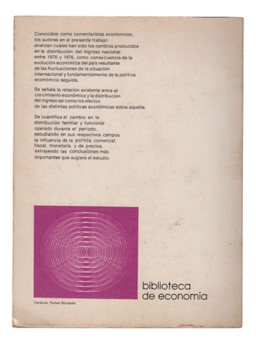Uruguay Politica Economica Y Distribucion 1970 1976 Bension (Usado)