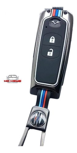 Funda Llave Mazda 2 3 6 Cx3 Cx5 Cx7 Cx9 Presencia Aleación 2