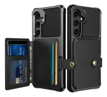 Comprar Funda Magnética Tipo Cartera De Cuero Para Samsung Galaxy