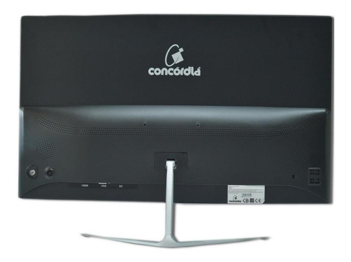 Monitor curvo Concórdia C78 led 27" preto 110V/220V