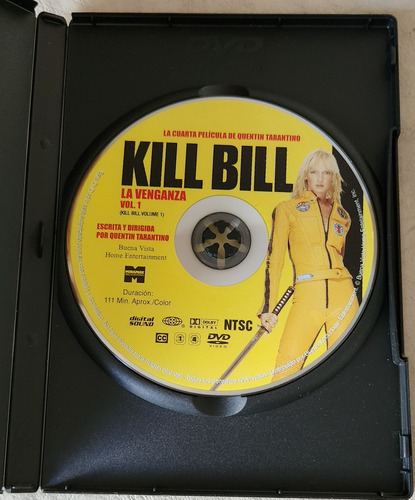 Kill Bill La Venganza Vol. 1 - Dvd Original (Usado)