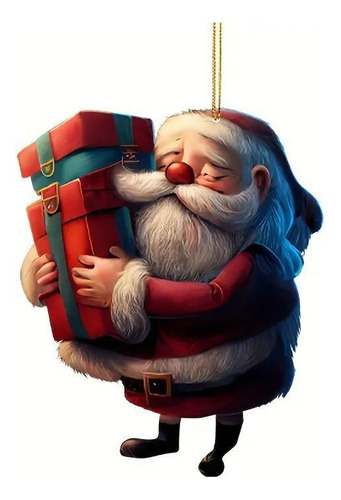 Adorno Para Árbol De Navidad 2024, Adorno Navideño 2024 2d,