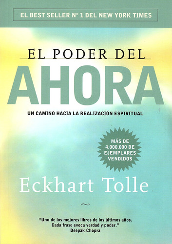 El Poder Del Ahora - Eckhart Tolle, Original
