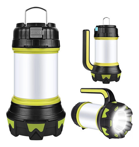 Linterna De Campamento Recargable Antorcha Lampe 4 Modes