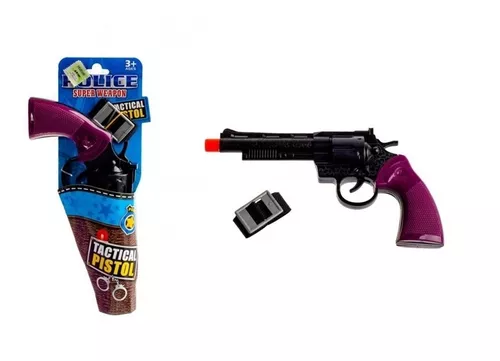  Juego de juguetes de policía de vaquero occidental para niños,  incluye pistola de juguete, funda, insignia del sheriff, balas, cinturón,  adecuado para juegos de rol de policía, accesorios de disfraz 