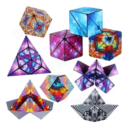 Cubo Mágico Magnético 3D Sashibo Importado 72 Formas Diferentes