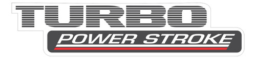 Emblema Adesivo Turbo Powerstroke Ford Ranger Tbpwr Fgc