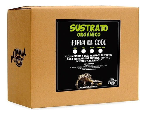 Petmmal Sustrato Fibra De Coco Pura 1.5kg