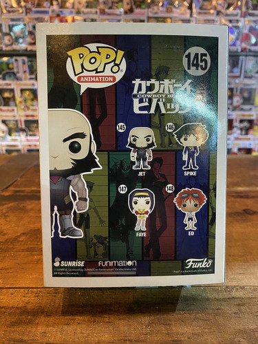 Funko Pop Cowboy Bebop # 145 Jet (Usado)