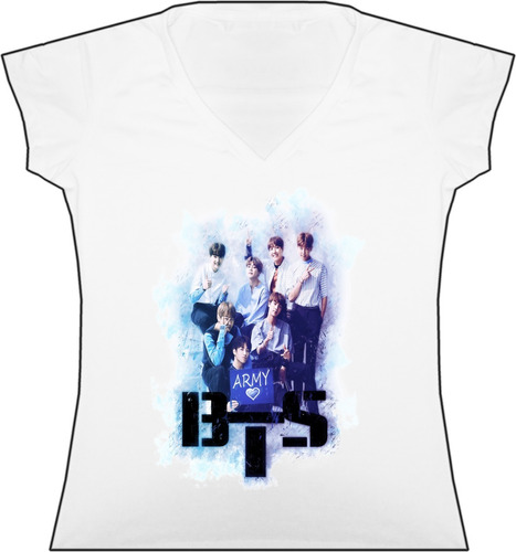 Blusa Bts K-pop Dama Camiseta Bca Urbanoz