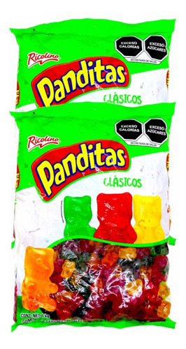 Panditas Ositos Clásicos Ricolino 5 Kg Gomitas