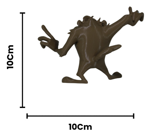 Boneco Taz Mania Looney Tunes - Inform 3d