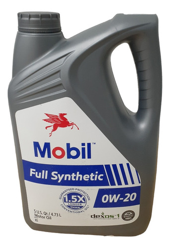 Aceite Mobil Full Synthetic 0w20 Sintetico 100% 