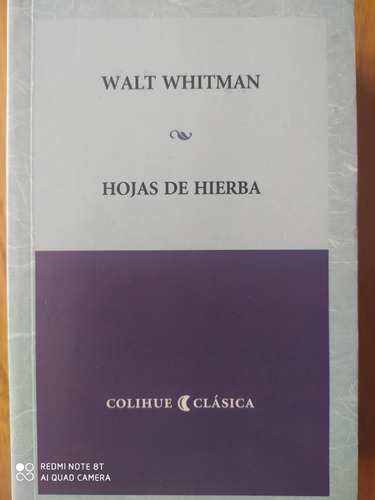 Hojas De Hierba - Walt Whitman / Nuevo