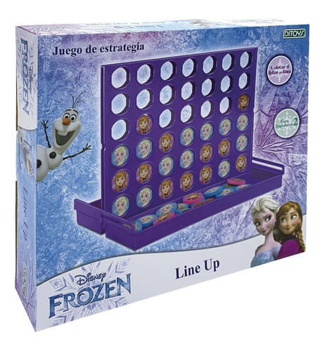 Frozen Line Up 4 En Linea Original Ditoys 2370