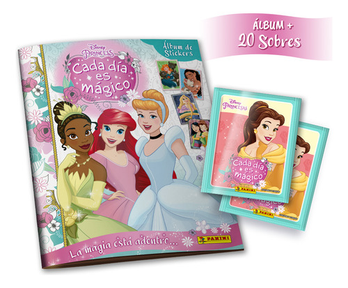 Pack Disney Princess (álbum Tapa Blanda + 20 Sobres)