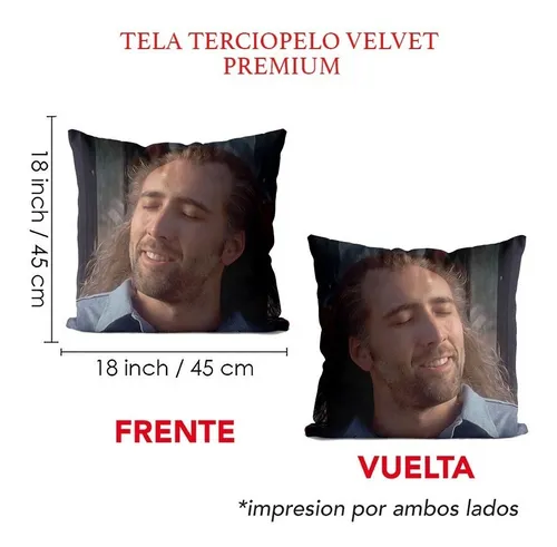 Cojin nicolas cage clearance