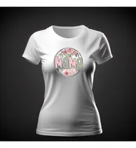 Comprar Playera Mujer 10 De Mayo Día De Las Madres Mama Pin Flores