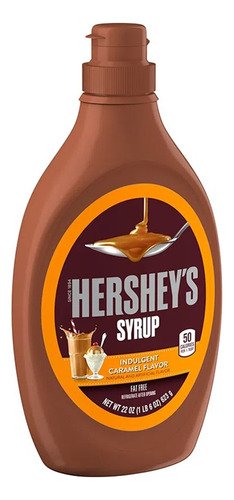 Chocolate Liquido Hersheys Syrup Caramelo Botella 623gr