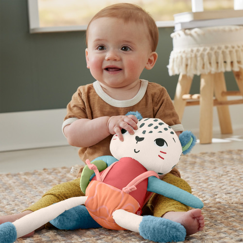 Fisher-price Bebés Diviértete Con Leopardito De Las Nieves Multicolor