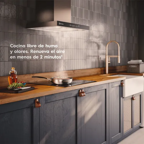 Campana Electrolux 60cm Experience Ce6tf Plateado