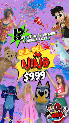 Eventos Infantiles Económicos  (apartir De $999 Peso