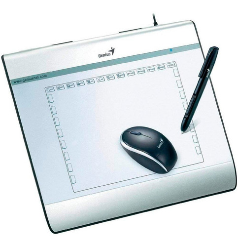 Tableta Digitalizadora Genius Mousepen I608x Dibujo Diseño