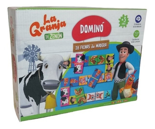 Domino De Madera La Granja De Zenon