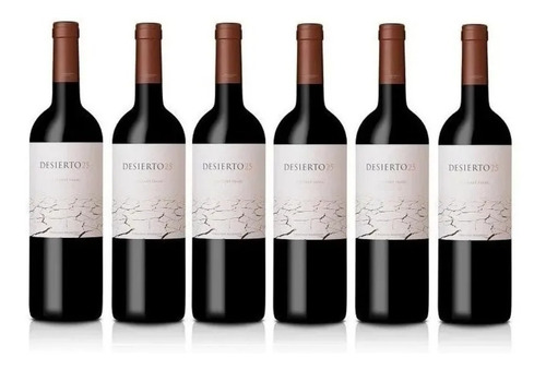 Vino Desierto 25 Cabernet Franc Caja X 6. Envíos!!!