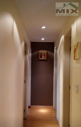 Imagem 1 de 6 de Apartamento Padrão Mobiliado Em Jardim Borborema - São Bernardo Do Campo, Sp - 3553