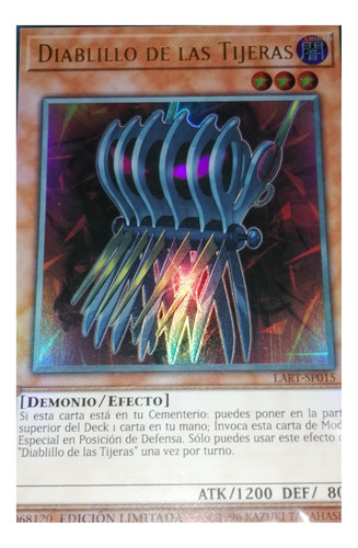 Diablillo De Las Tijeras Lart Lost Yu-gi-oh! Original Konami