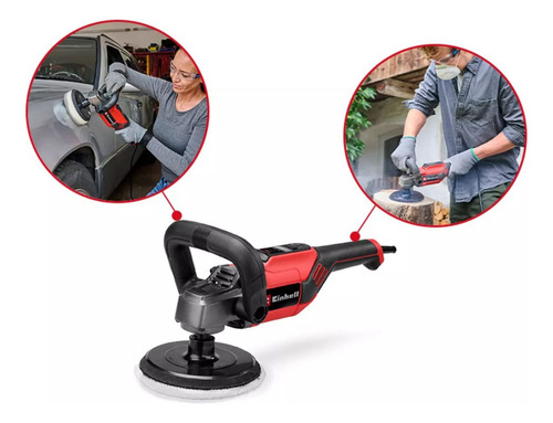 Pulidora Y Lijadora Einhell Cc-po 1100/150 Ce 1100w 150mm Color Rojo Frecuencia 50/60 Hz