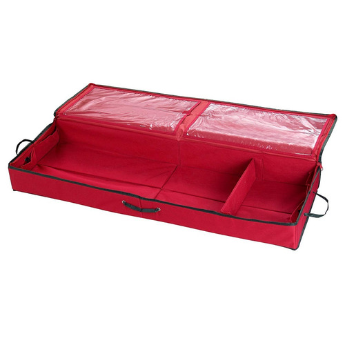 Imagen 6 de 6 de Caja Organizador Papel Envolver Regalos Navidad Tapa Rollo6