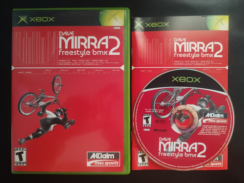 Dave Mirra 2 Freestyle Bmx Xbox Clásico Original Físico Comp