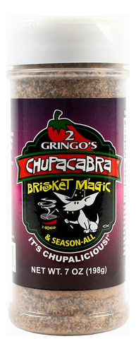 2 Gringos Chupacabra Brisket Magic Blend All Purpose Seasoni