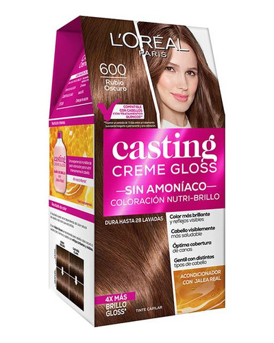 Tinta Casting Creme Gloss N.600.