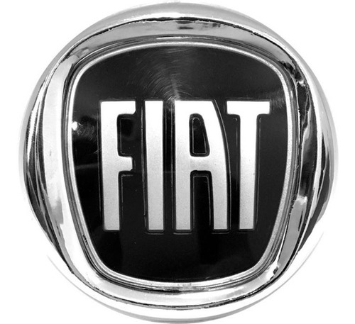Emblema Logo Fiat Mala Preto Uno Palio Até 2008 Stilo 