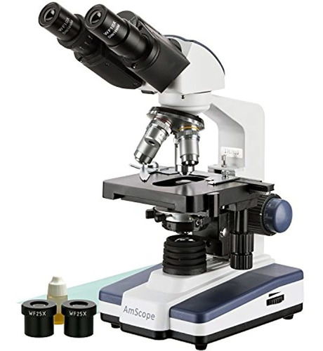 Amscope Siedentopf Microscopio Compuesto Binocular