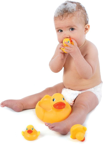 Juguete Baño De Agua Bebe Playgro Duck Family Patitos