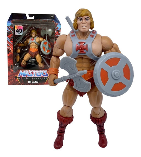 Masters Of The Universe He-man 40th Aniversario Mattel Motu