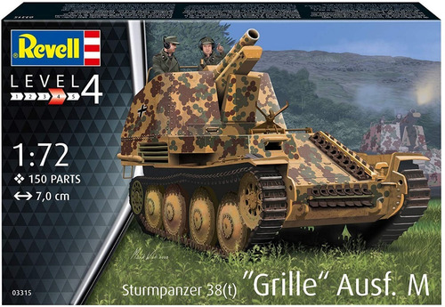 Sturmpanzer 38  Grille  Ausf.m - Escala 1/72 Revell 03315