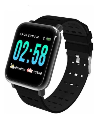 Relógio Smartwatch A6 Inteligente Bluetooth Pressão Arterial